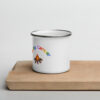 Happy Camper Pride Enamel Mug - Image 2