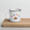 happy camper pride mug