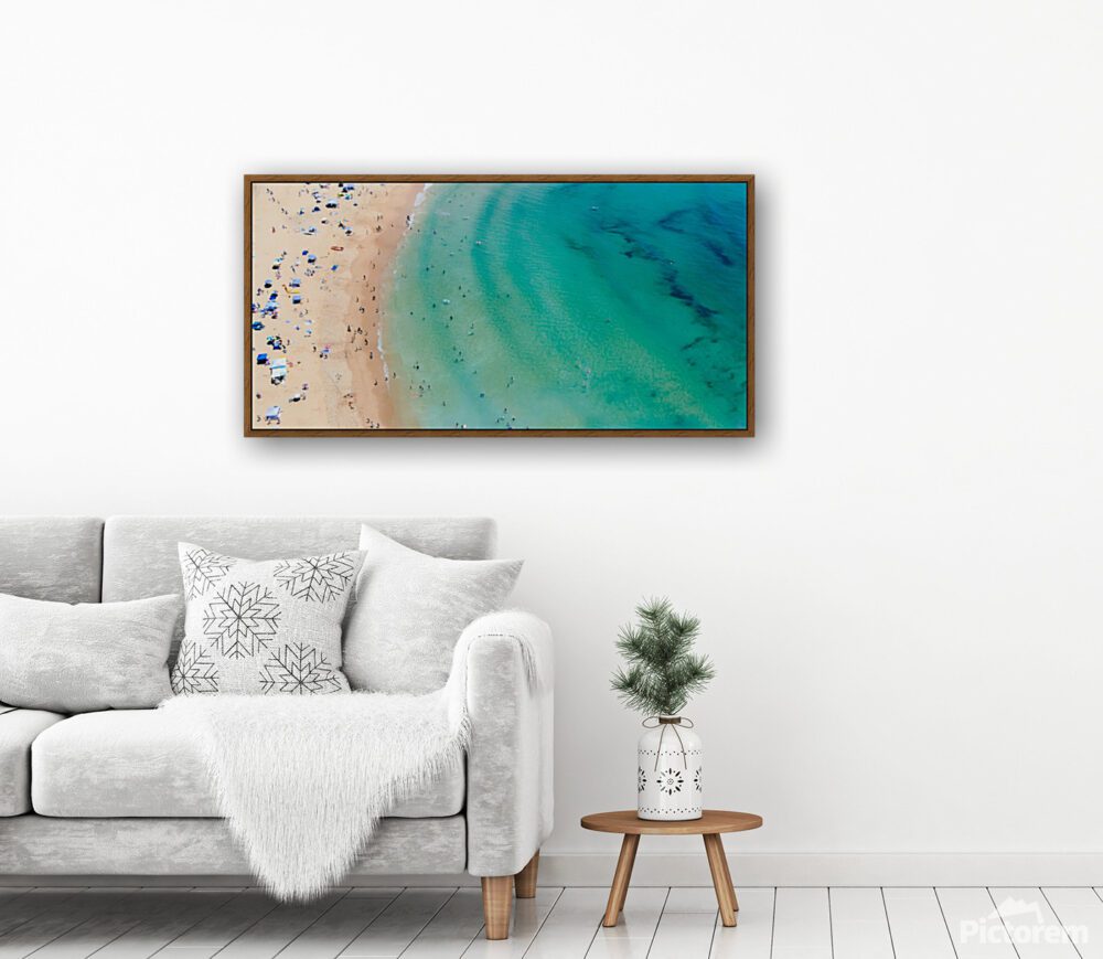 Central Coast framed print