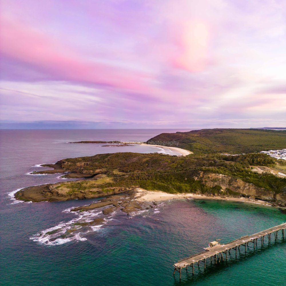 Catherine hill bay sunset