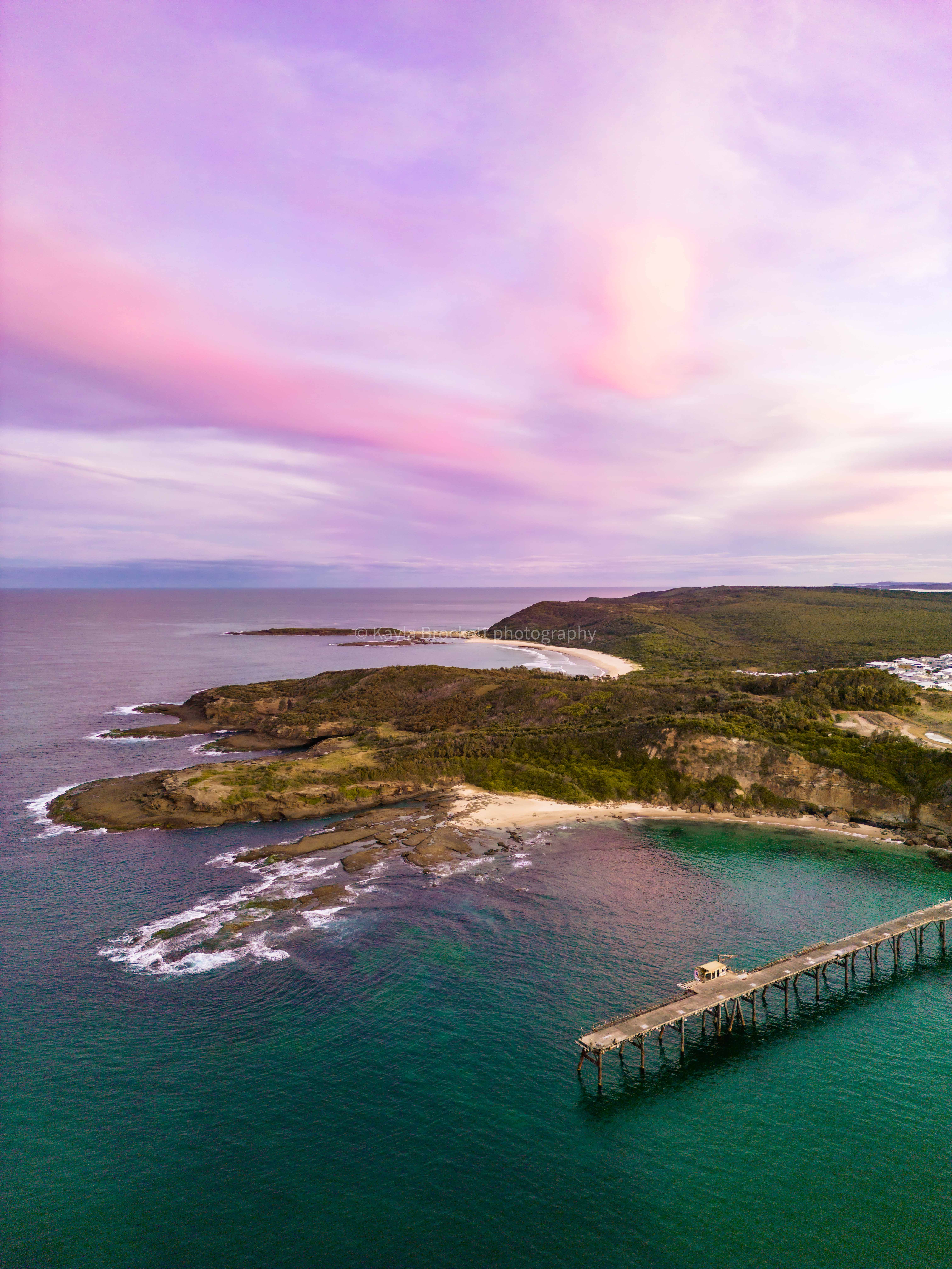 Catherine hill bay sunset