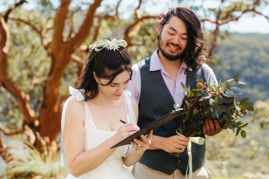 Central Coast wedding photographer