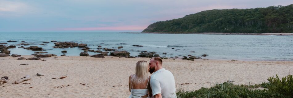 Engagement photographer central coast