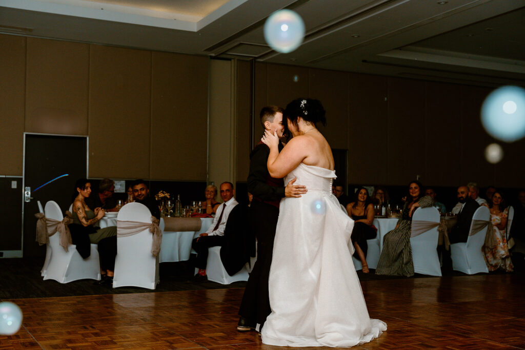 Lesbian first dance photography
